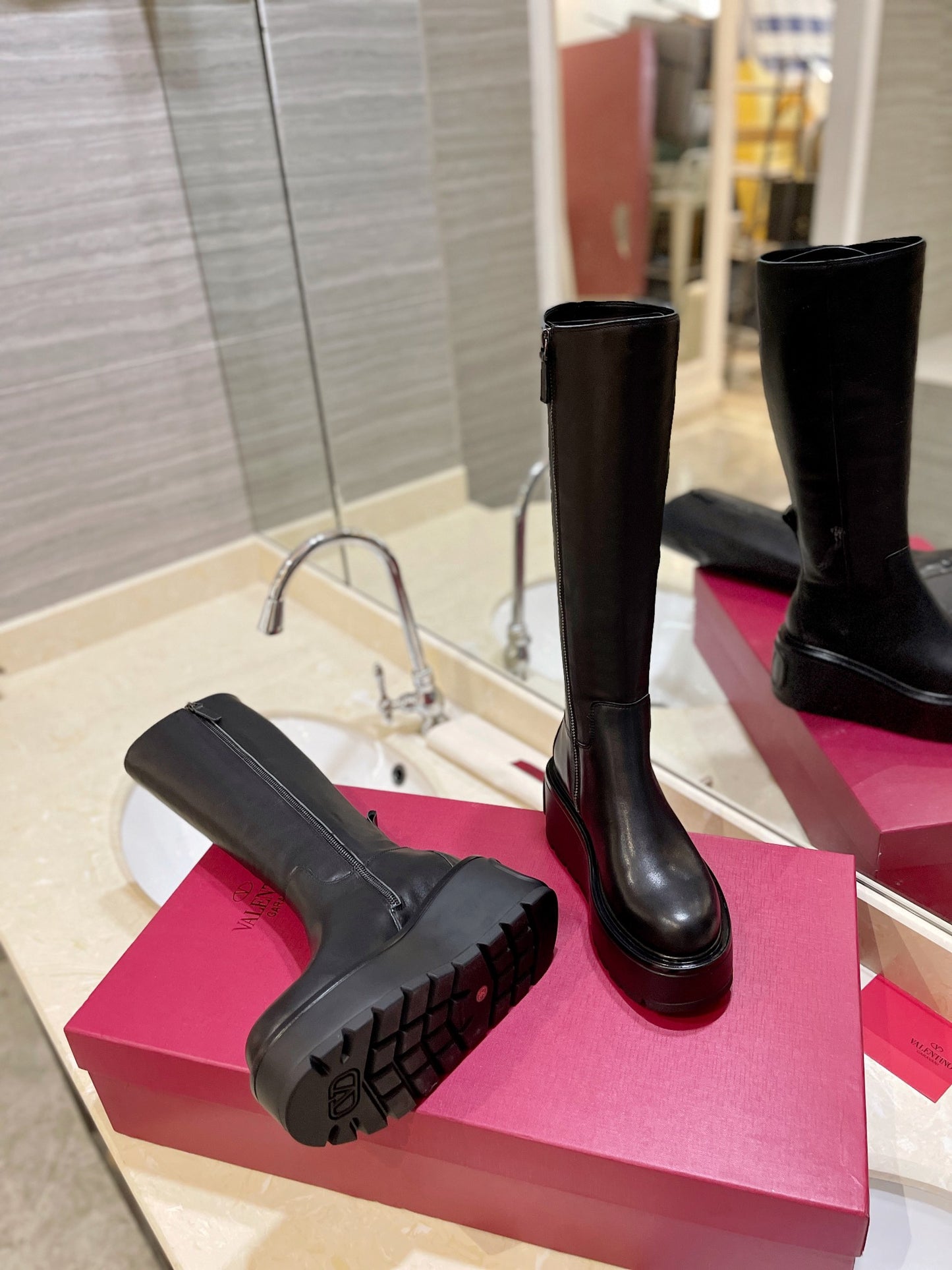 Valentino High Boots