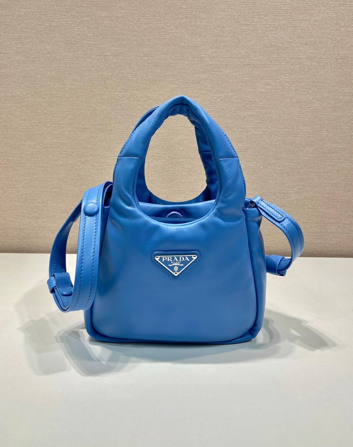 Prada Small padded Soft nappa-leather bag