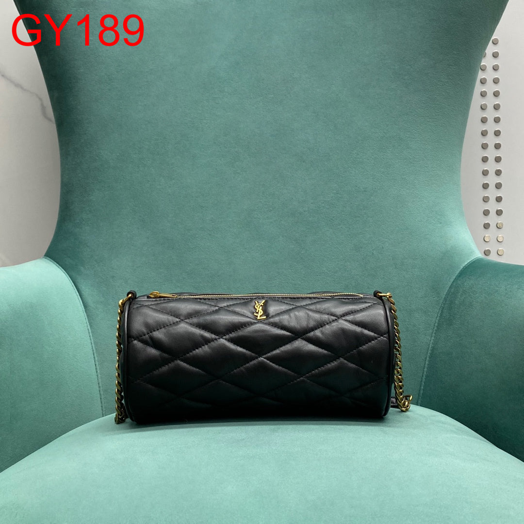 YSL Sade quilted tube bag