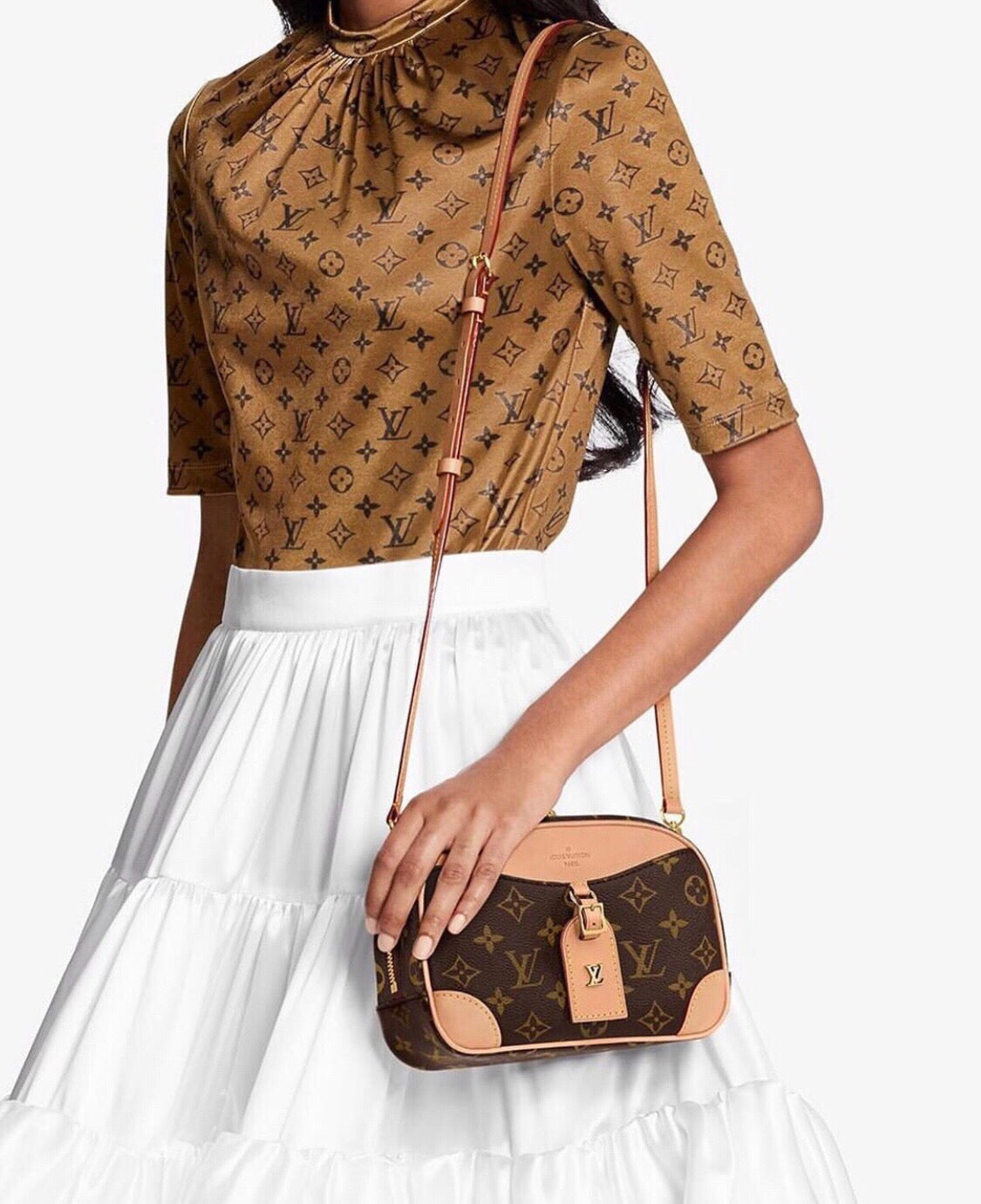 Louis Vuitton Deauville Mini Shoulder Bag