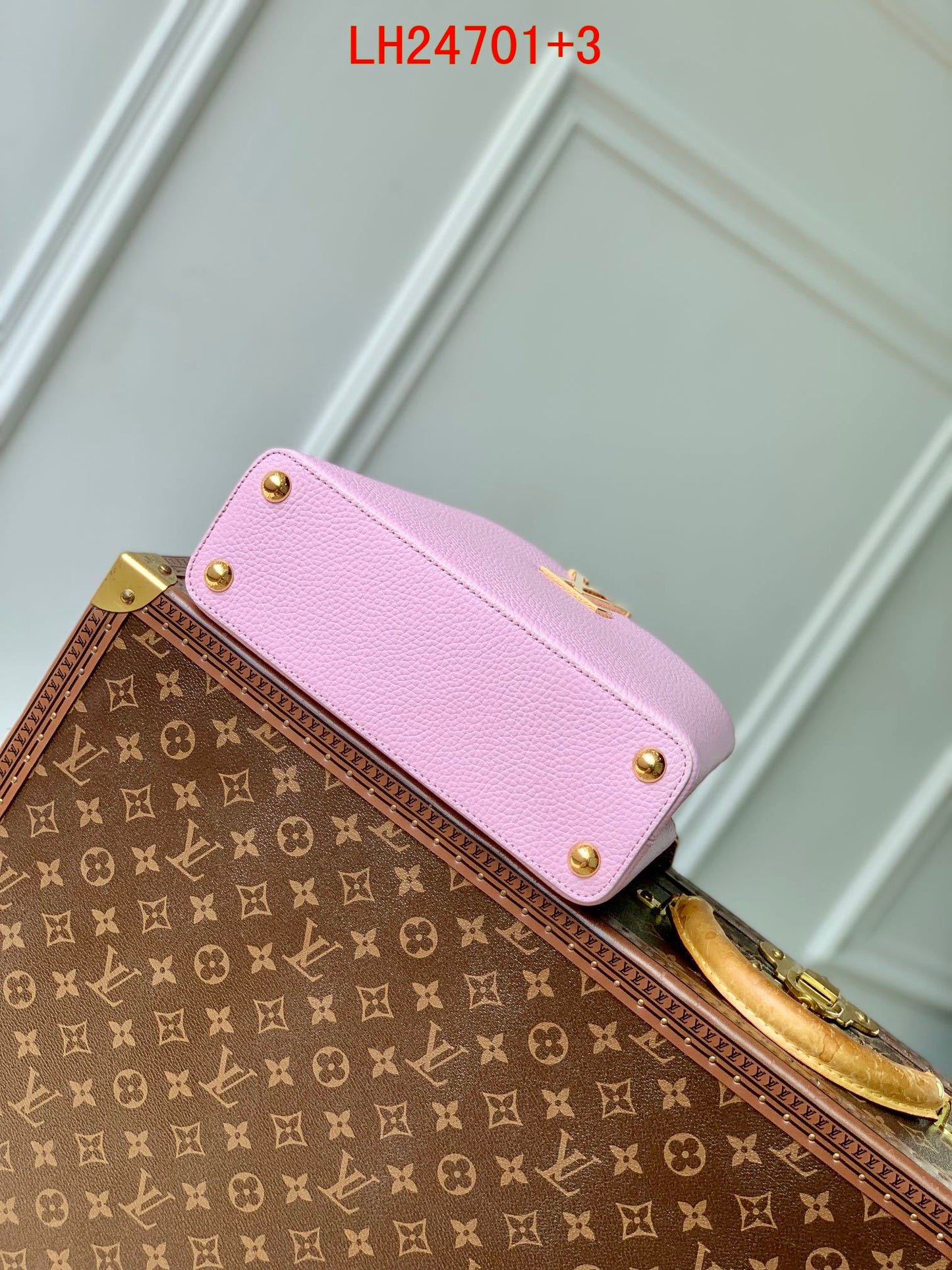 Louis Vuitton Capucines mini and BB Taurillon leather