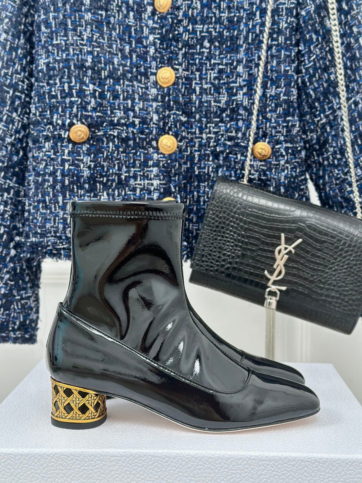 Dior Heels Boots leather