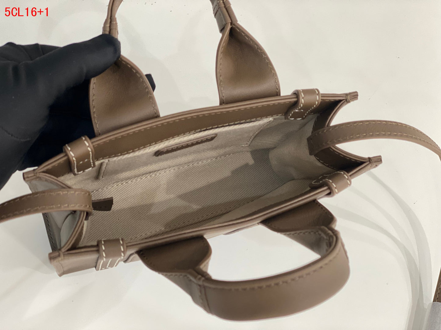 Chloe Woody Mini Leather Bag