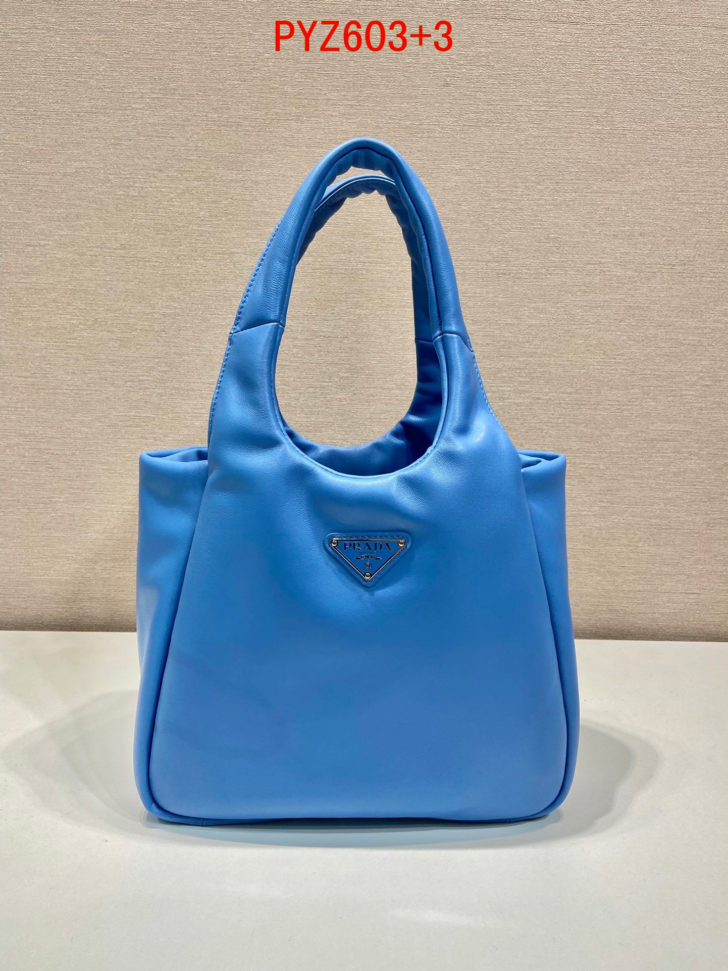 Prada Medium padded Soft nappa leather bag