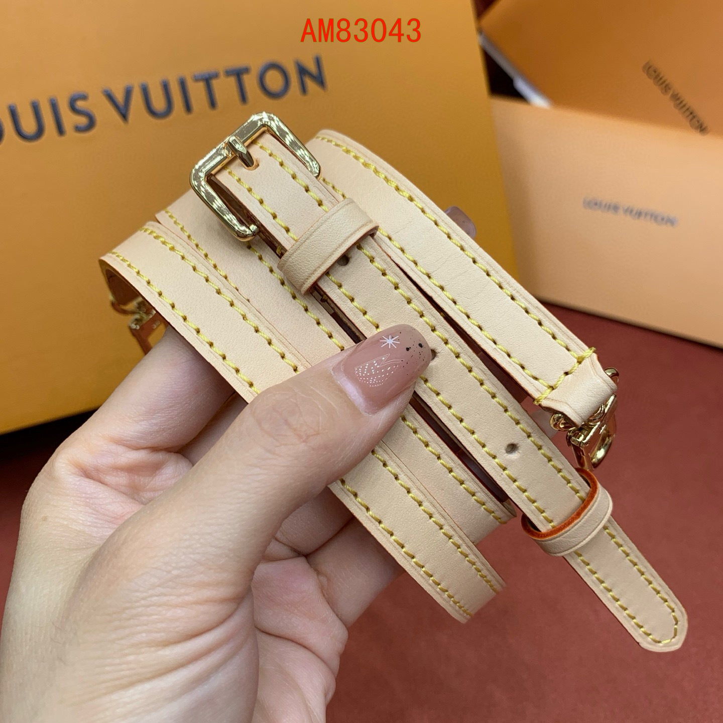 Louis Vuitton Nano Noé denim