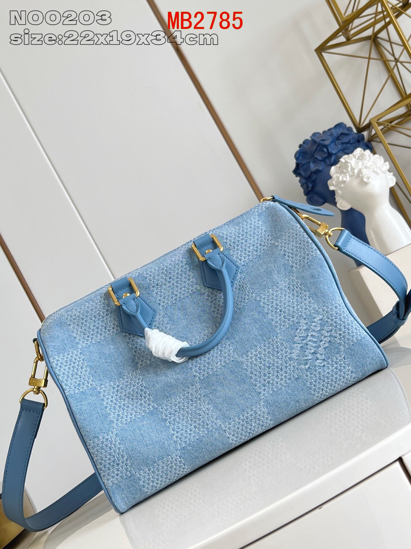 Louis Vuitton Speedy 30 Bandoulière denim