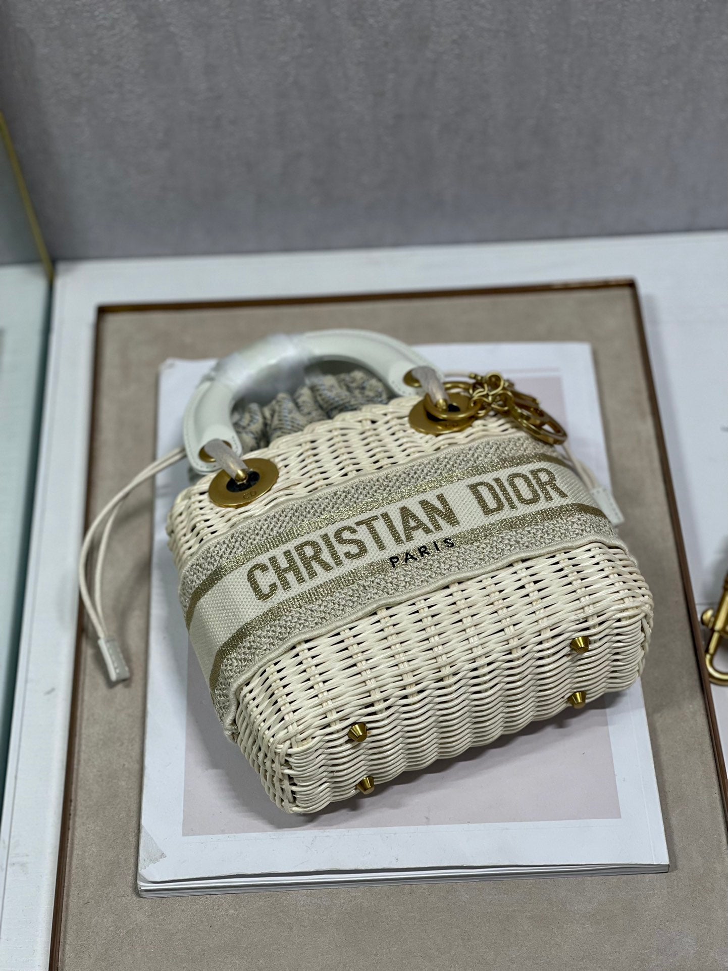 Dior Raffia Tote bag