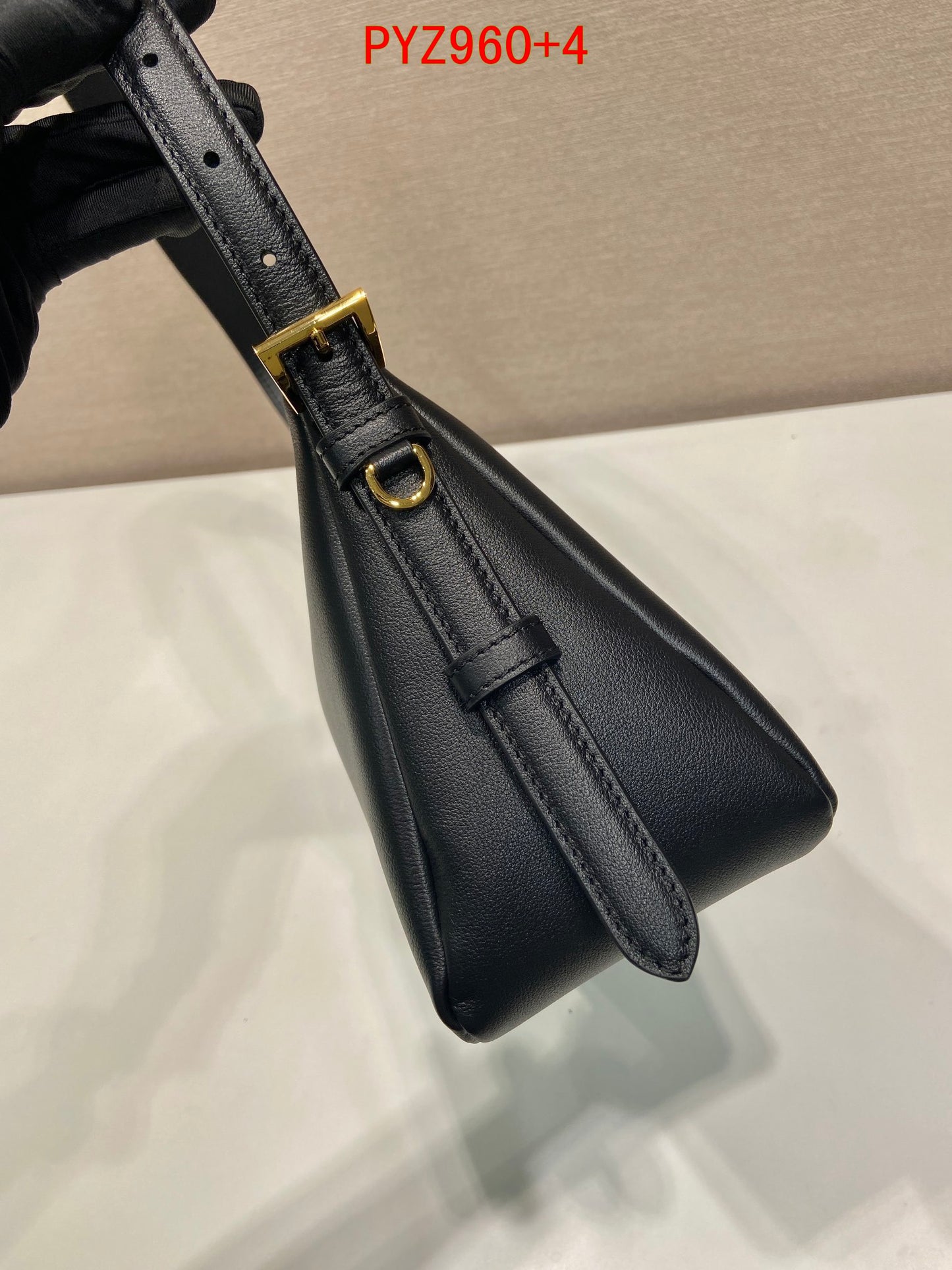 Prada Aime leather shoulder bag