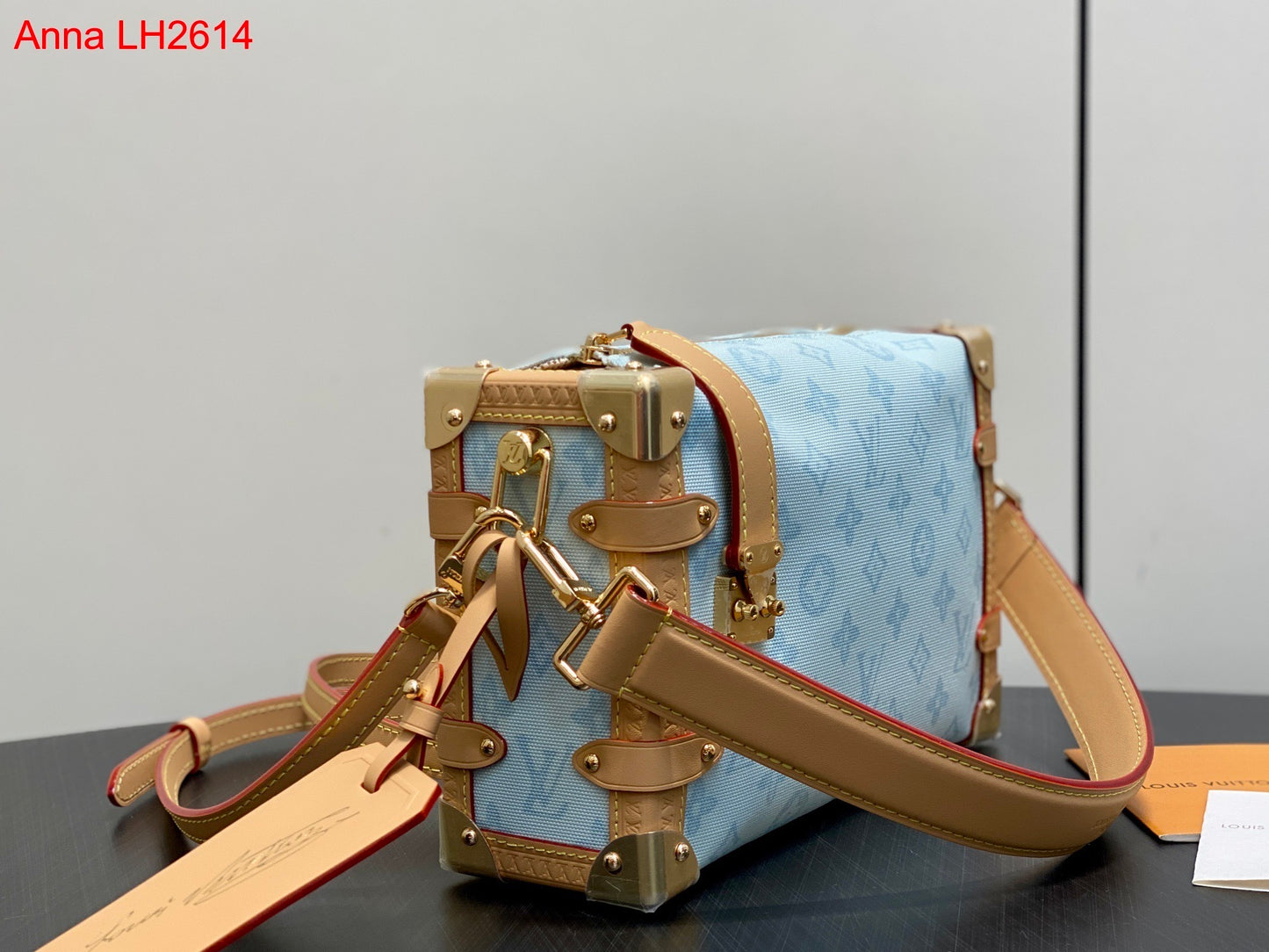 Louis Vuitton Side Trunk MM Monogram Origine Canvas