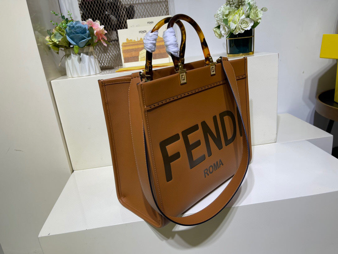 Fendi Medium Sunshine Shopper Tote Bag