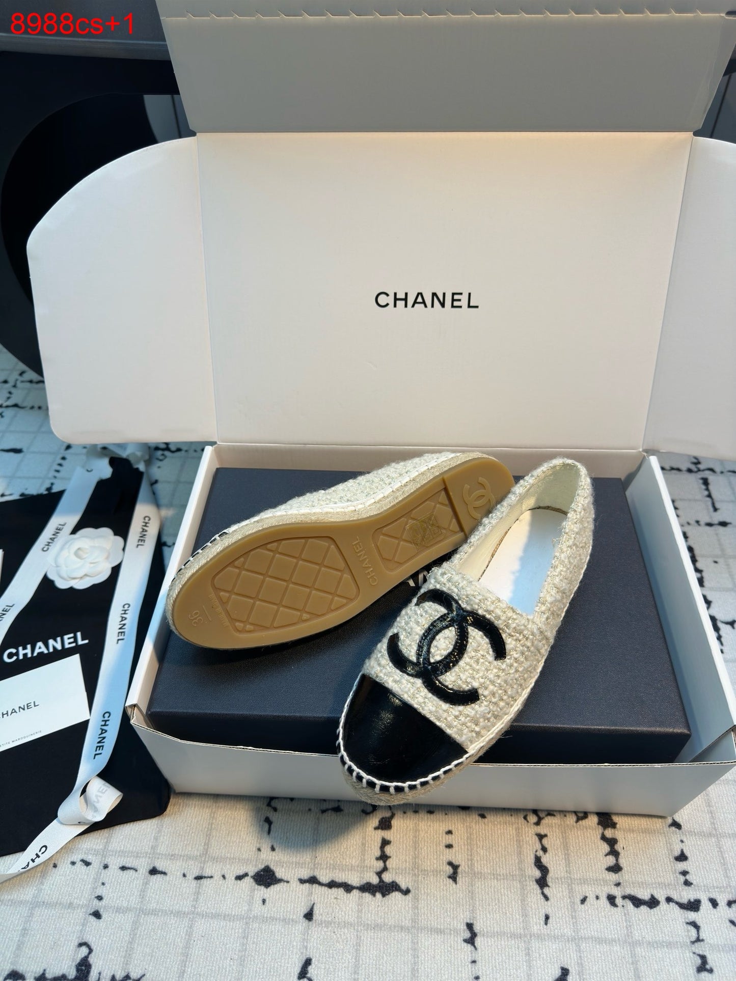 Chanel Tweed Espadrilles