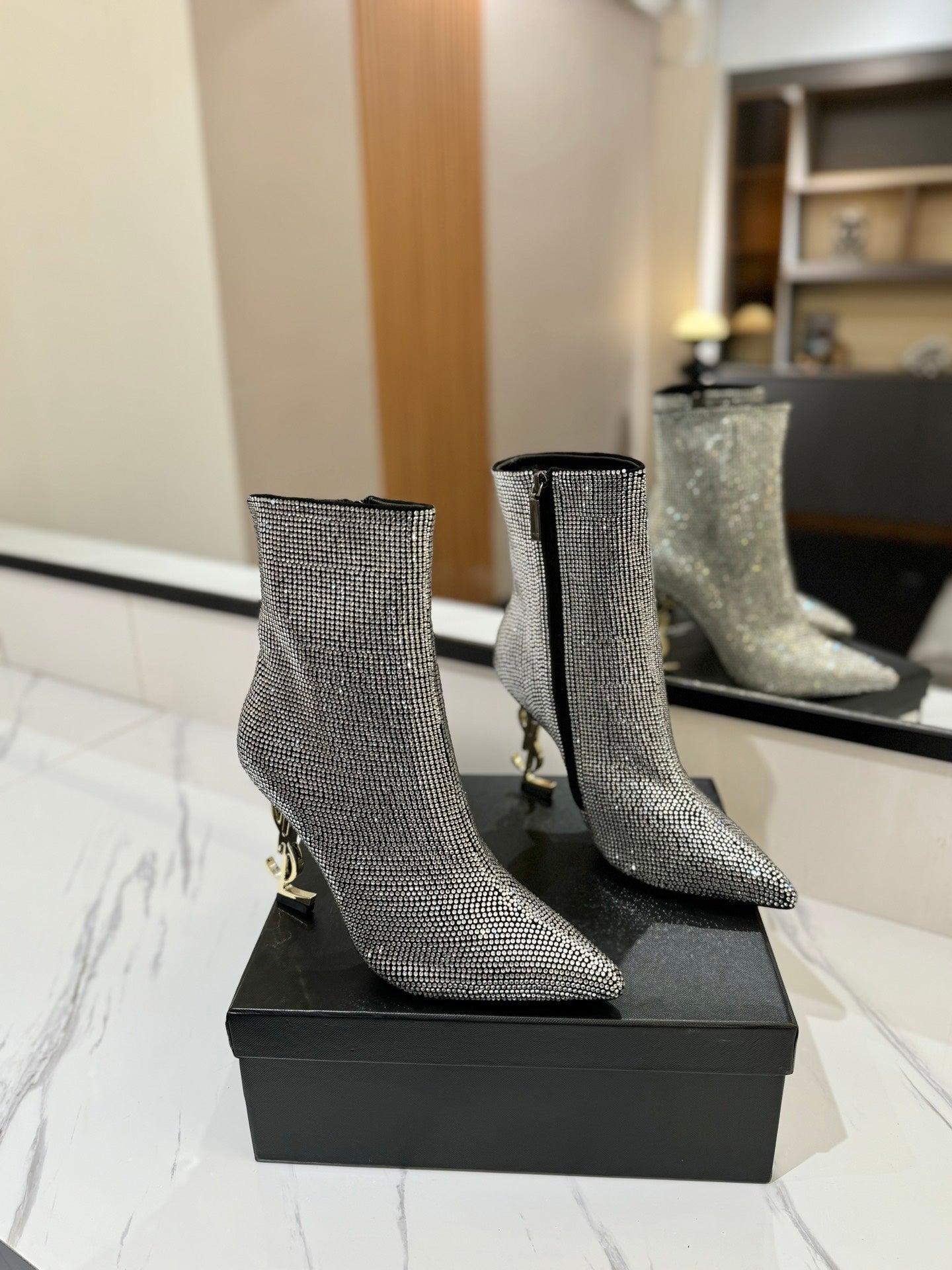 YSL Heels Boots
