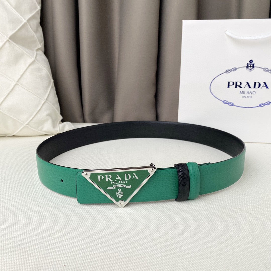 Prada reversible belt