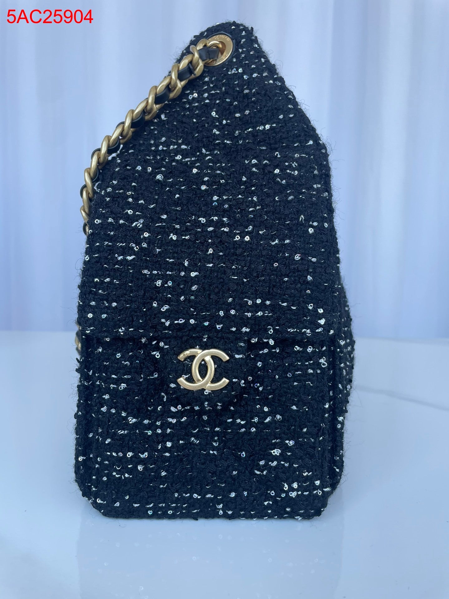 Chanel Tweed Small and Medium Chanel 25 Handbag