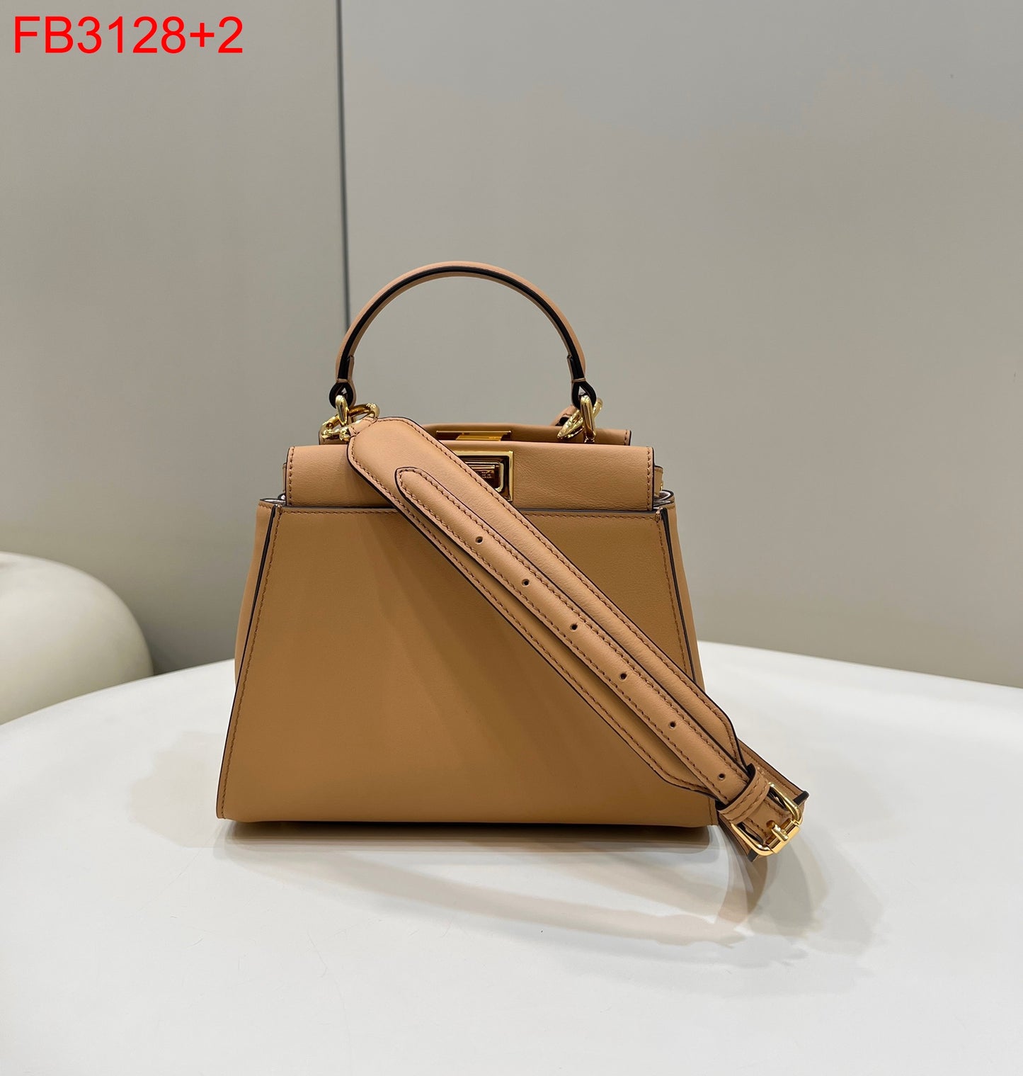 Fendi Peekaboo Leather Bag