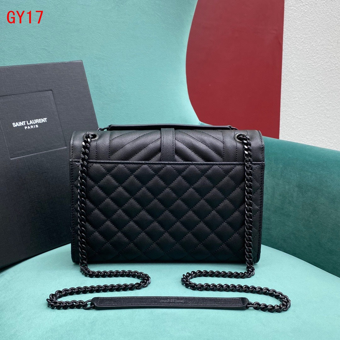 YSL Envelope Medium Chain Bag