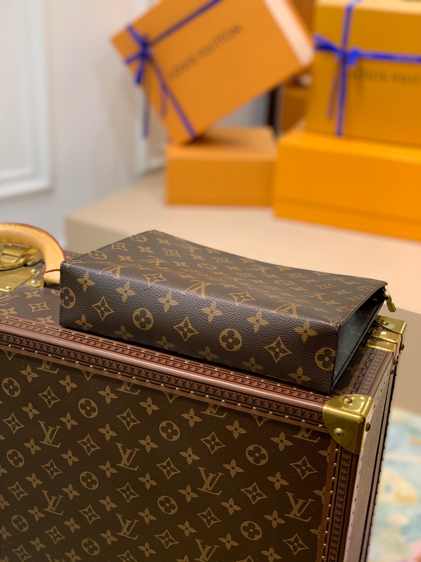 Louis Vuiton Monogram Pochette Toiletry