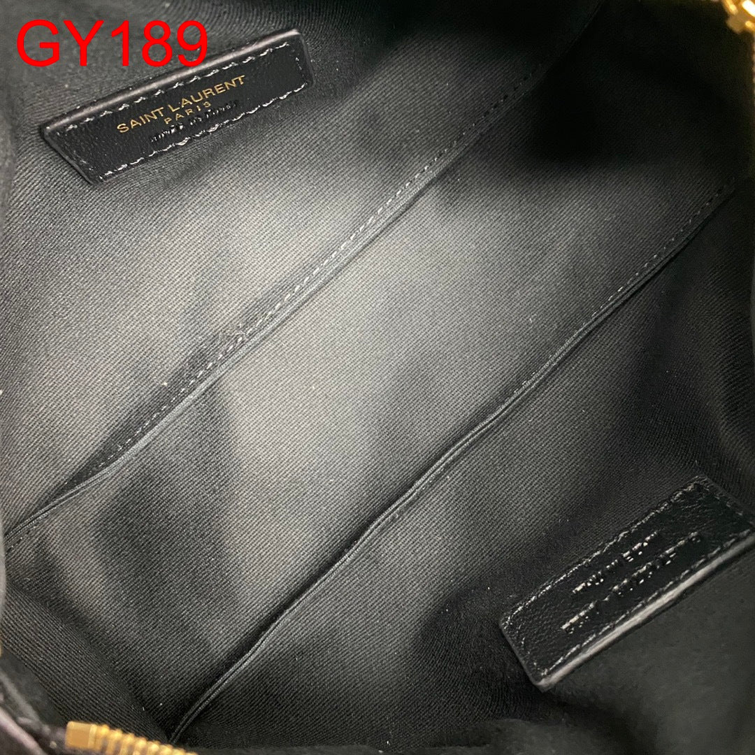 YSL Sade quilted tube bag