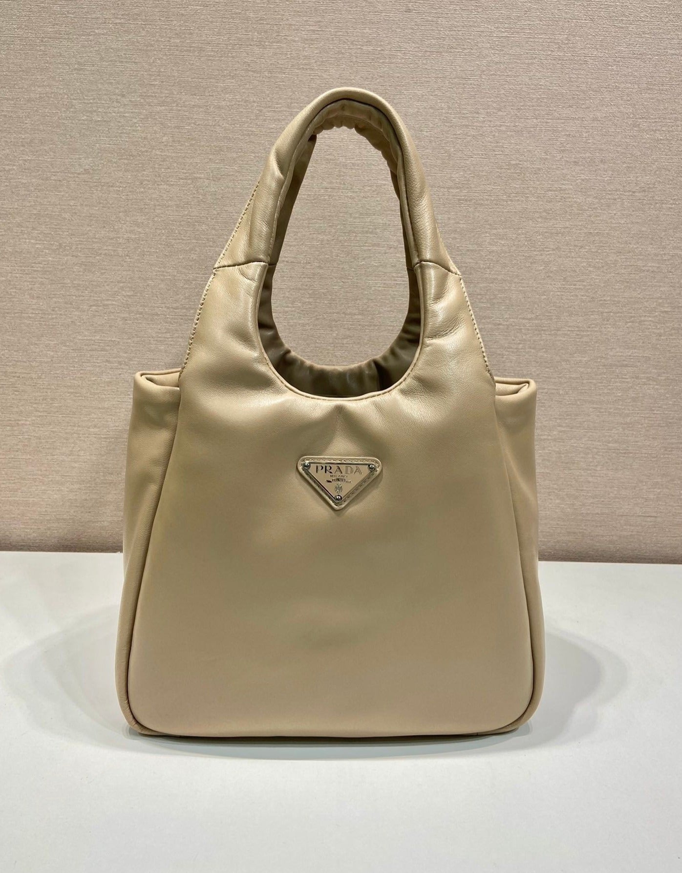 Prada Medium padded Soft nappa leather bag