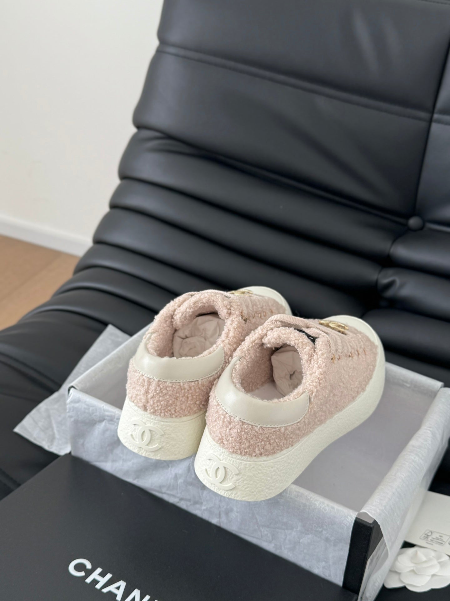 Chanel Teddy Sneakers