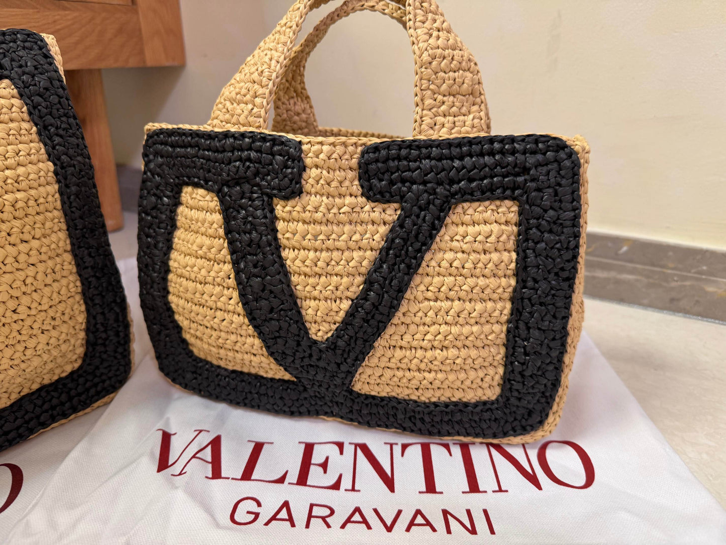 Valentino Garavani Straw Tote Shopper bag