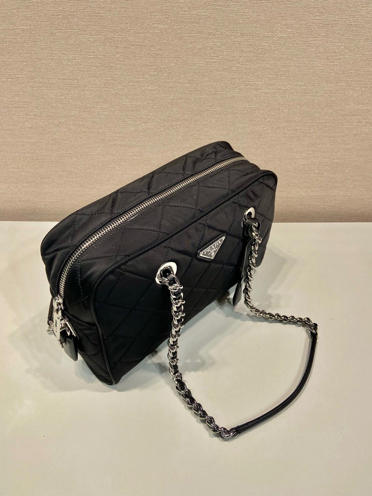 Prada Nylon Medium Travel Bag