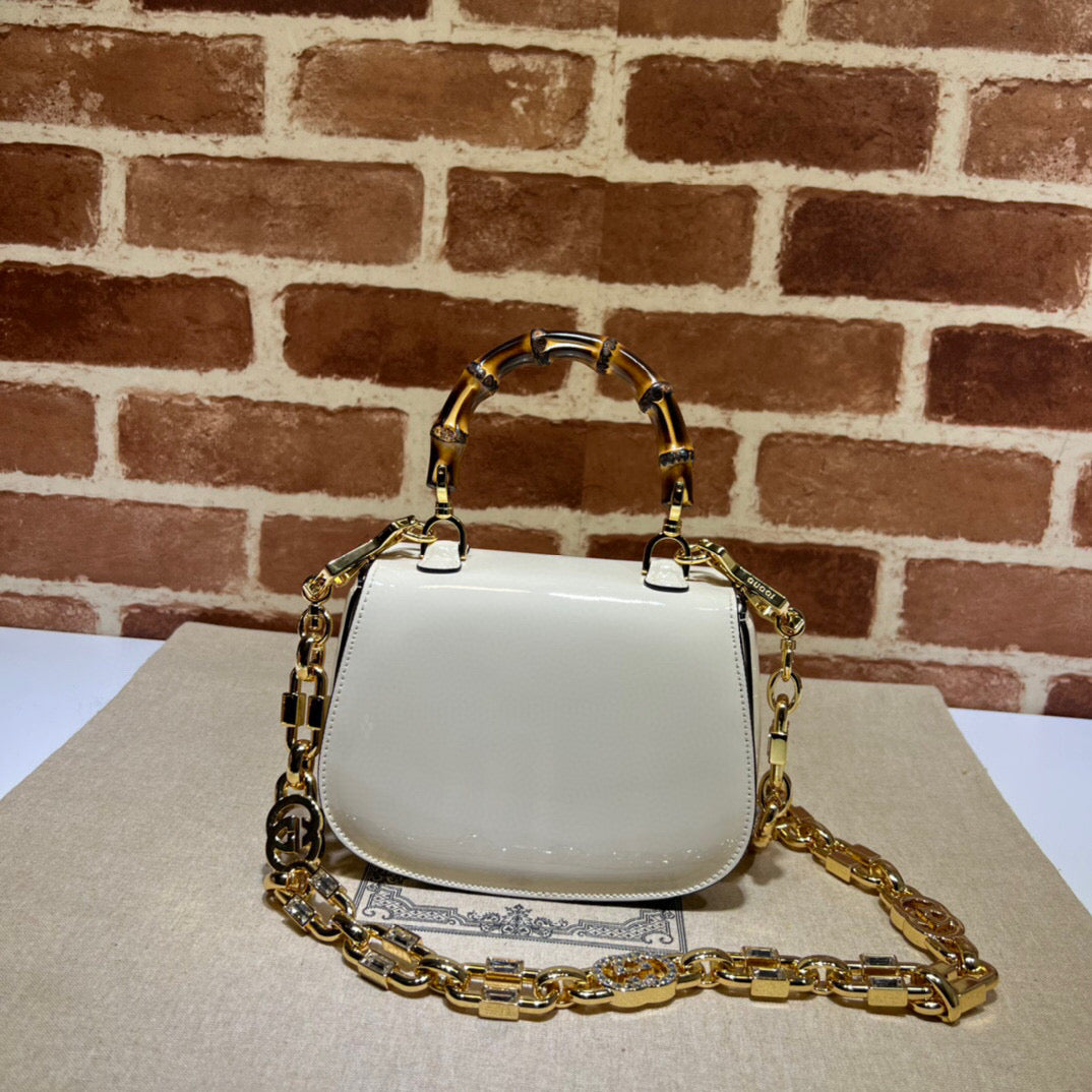 Gucci 1947 Bamboo Mini Top handle bag