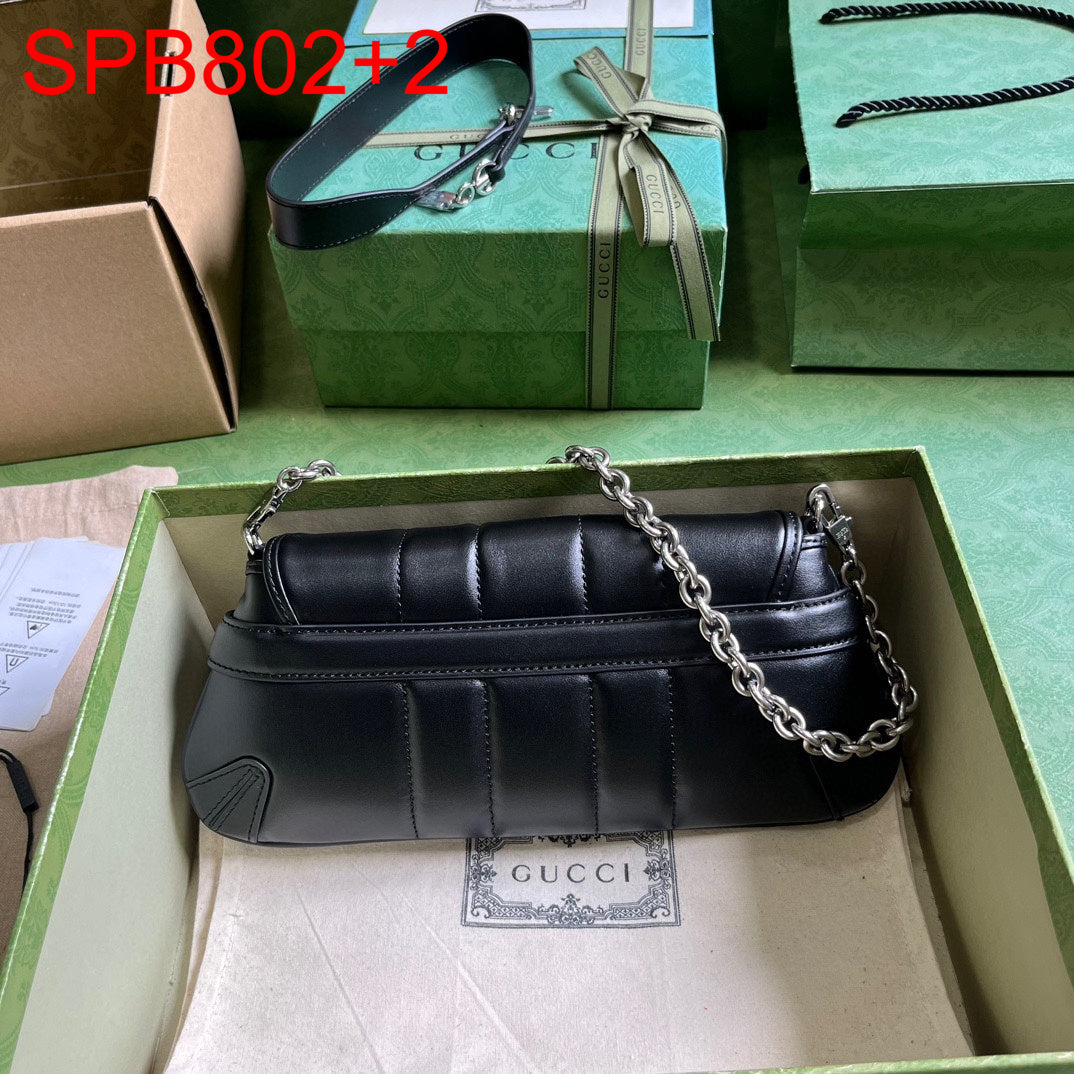 Gucci HORSEBIT CHAIN SMALL SHOULDER BAG