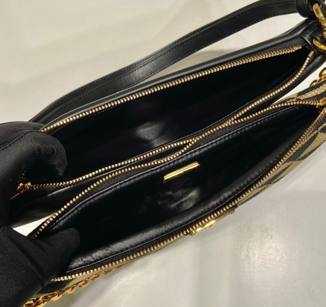 Prada Symbole Triangle Double bag