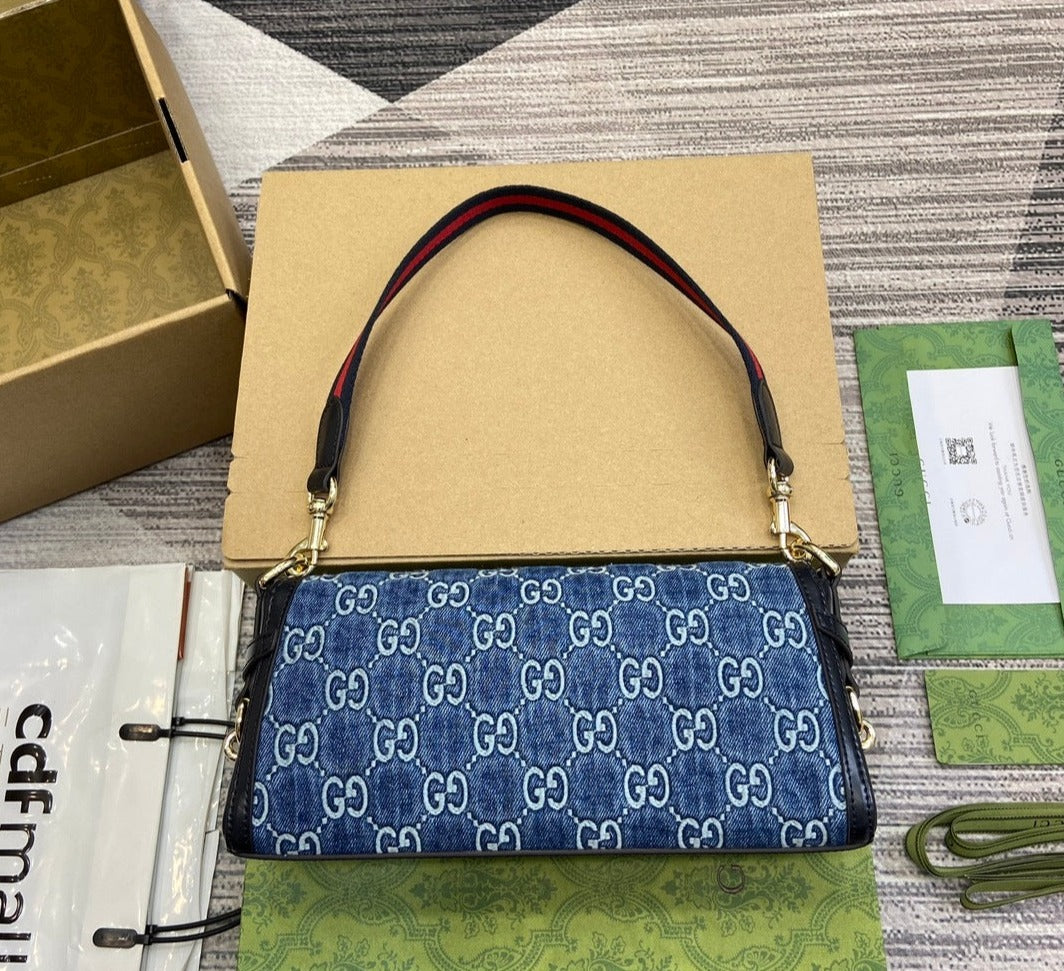 Gucci Denim Luce small bag