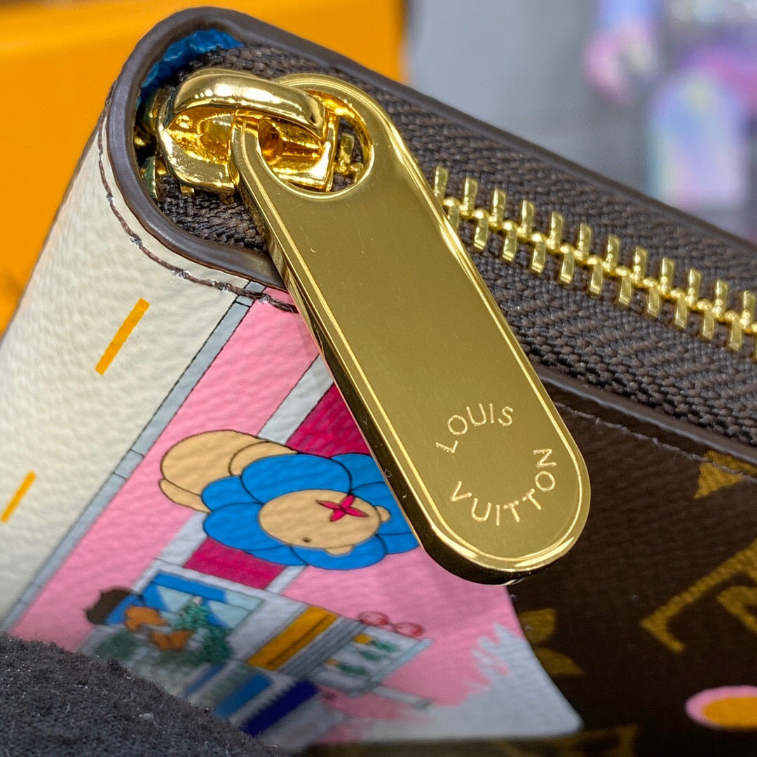 Louis Vuitton Zippy Wallet Vivienne Holidays collection