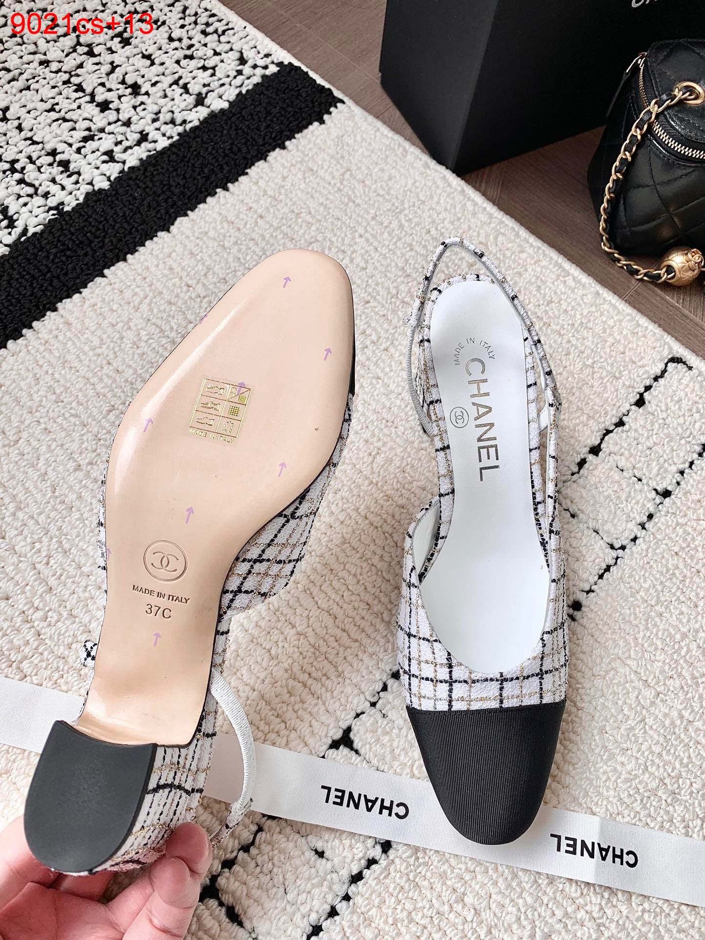 Chanel Tweed Heels