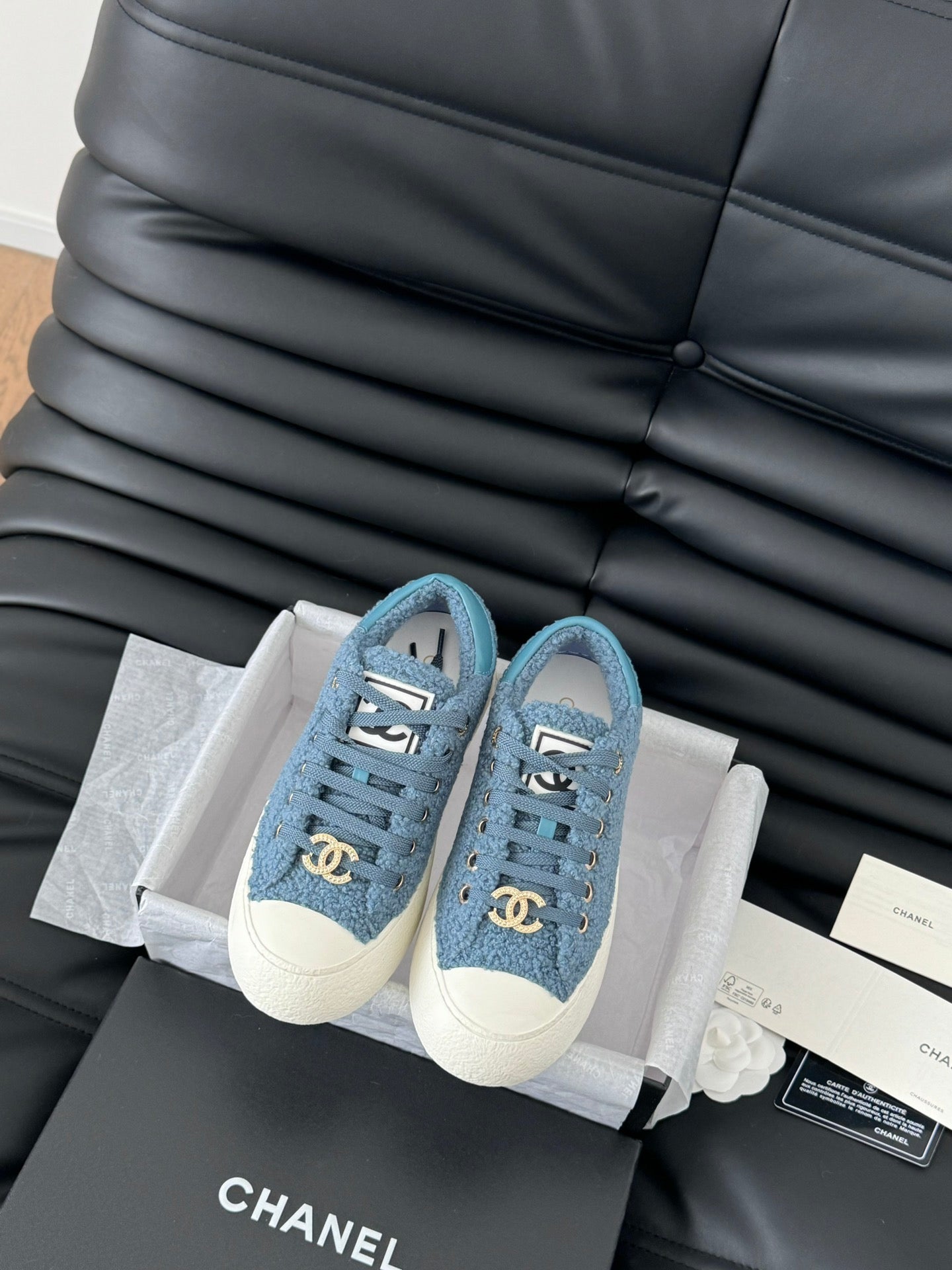 Chanel Teddy Sneakers