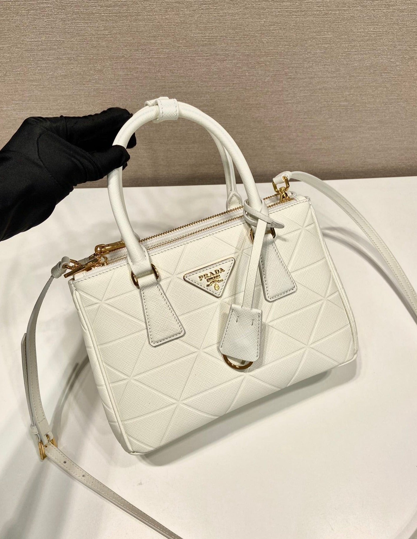 Prada Top Handle Tote Bag