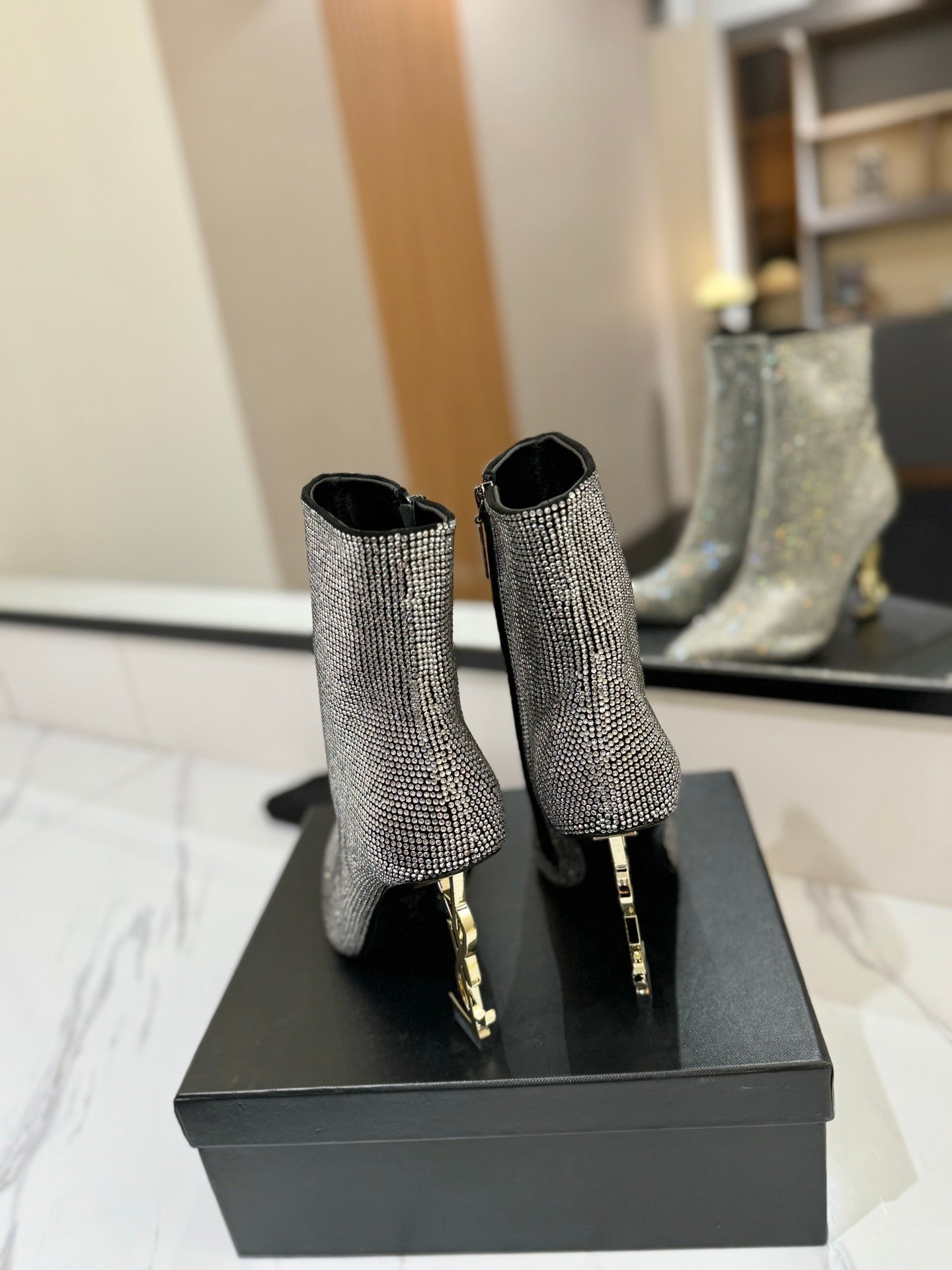 YSL Heels Boots