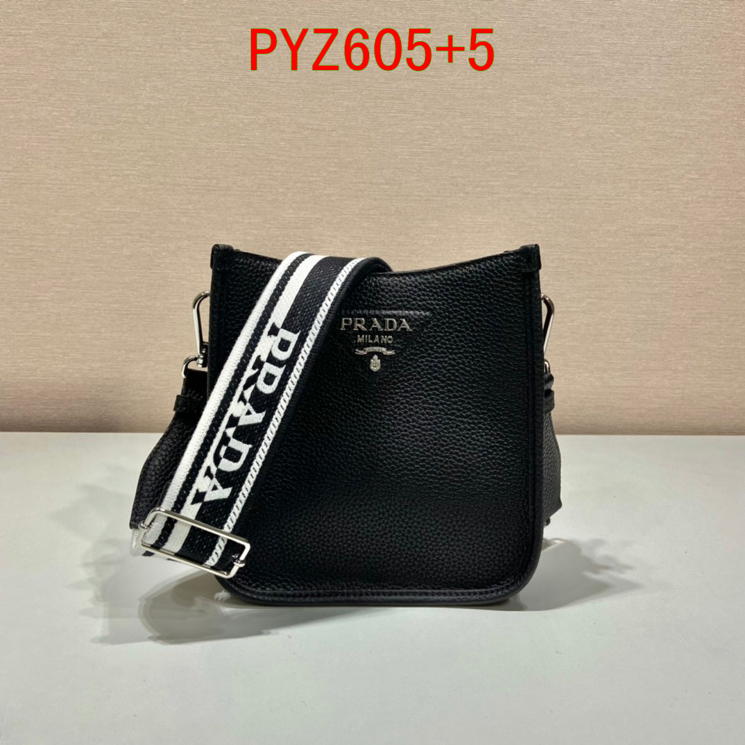 Prada Leather mini, medium shoulder bag