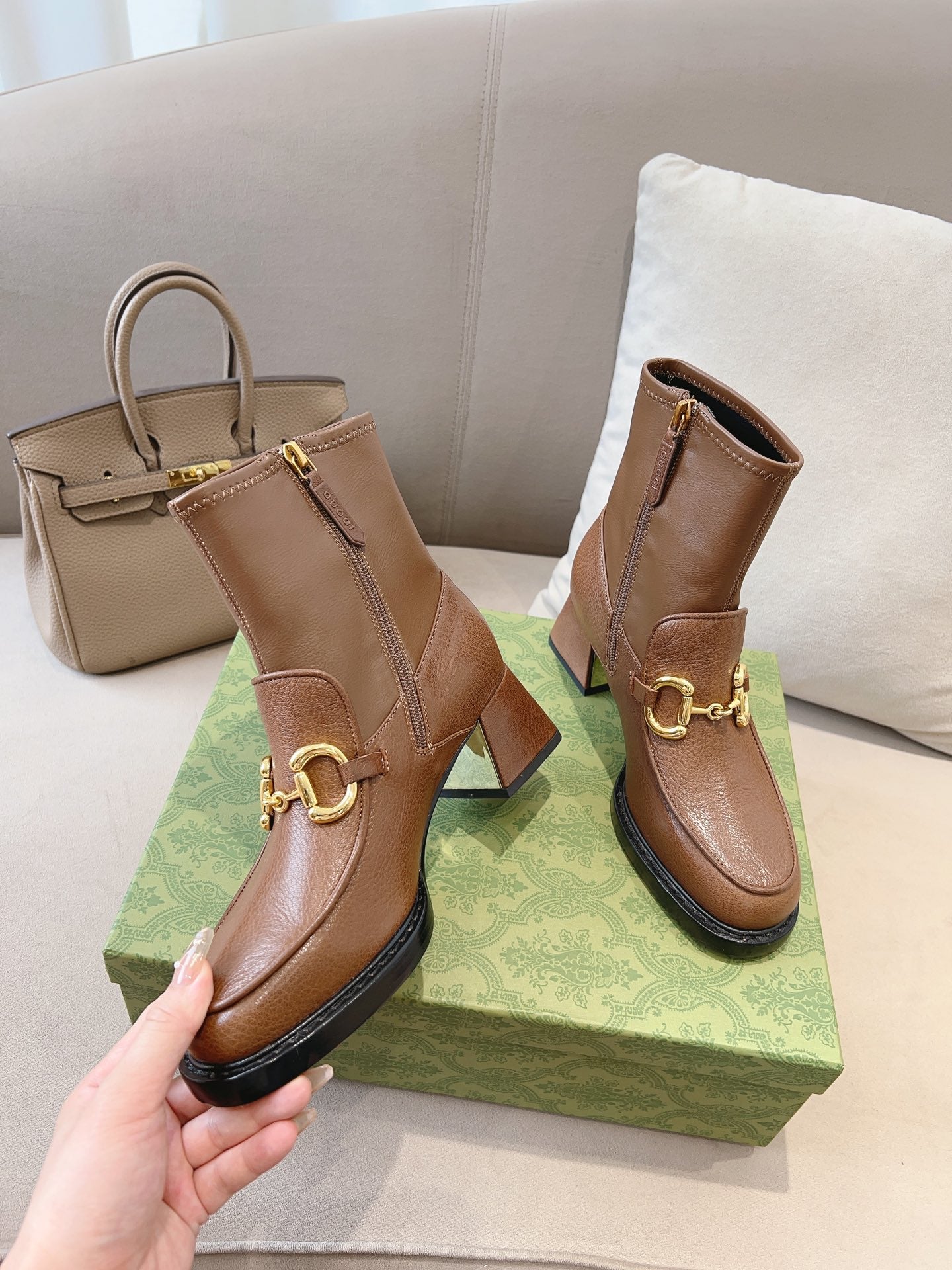 Gucci Heels Boots