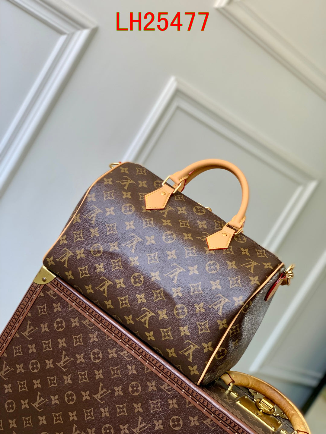 Louis Vuitton Speedy Soft 30 Lucky with jewel-like embellishments