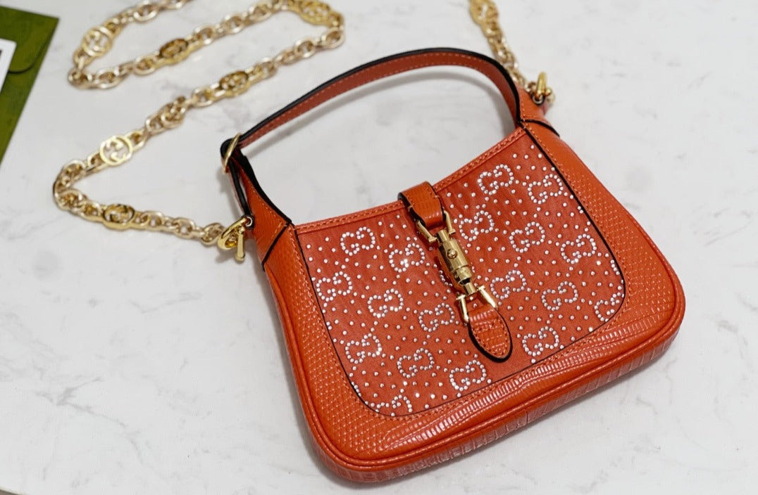 Gucci Crystal Jackie bag