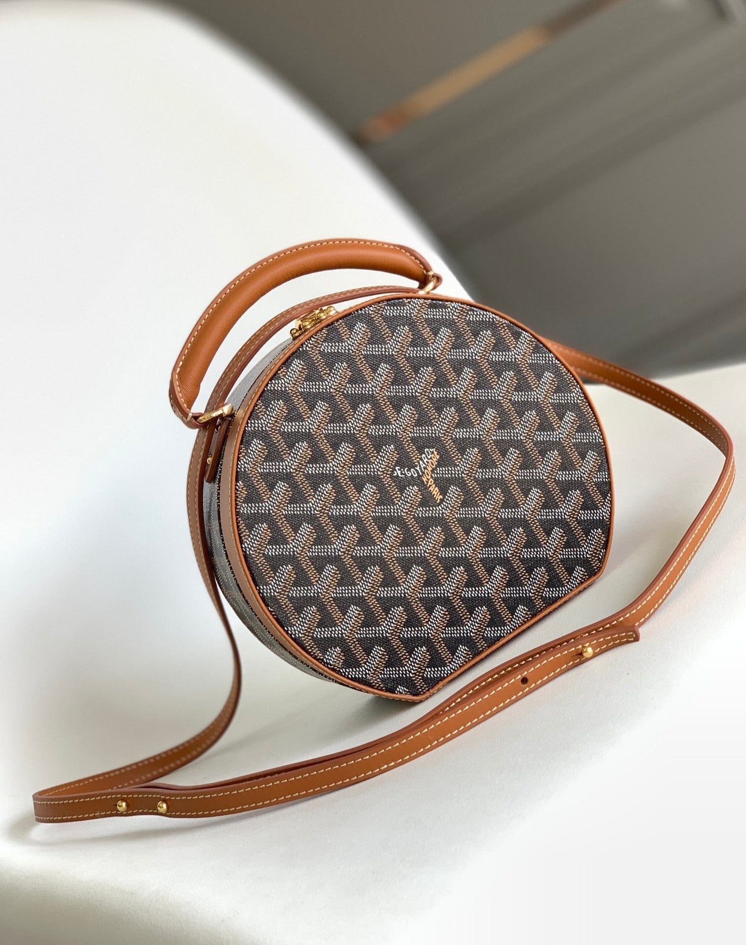 Goyard Alto Hatbox Trunk Bag Jenna Special Group