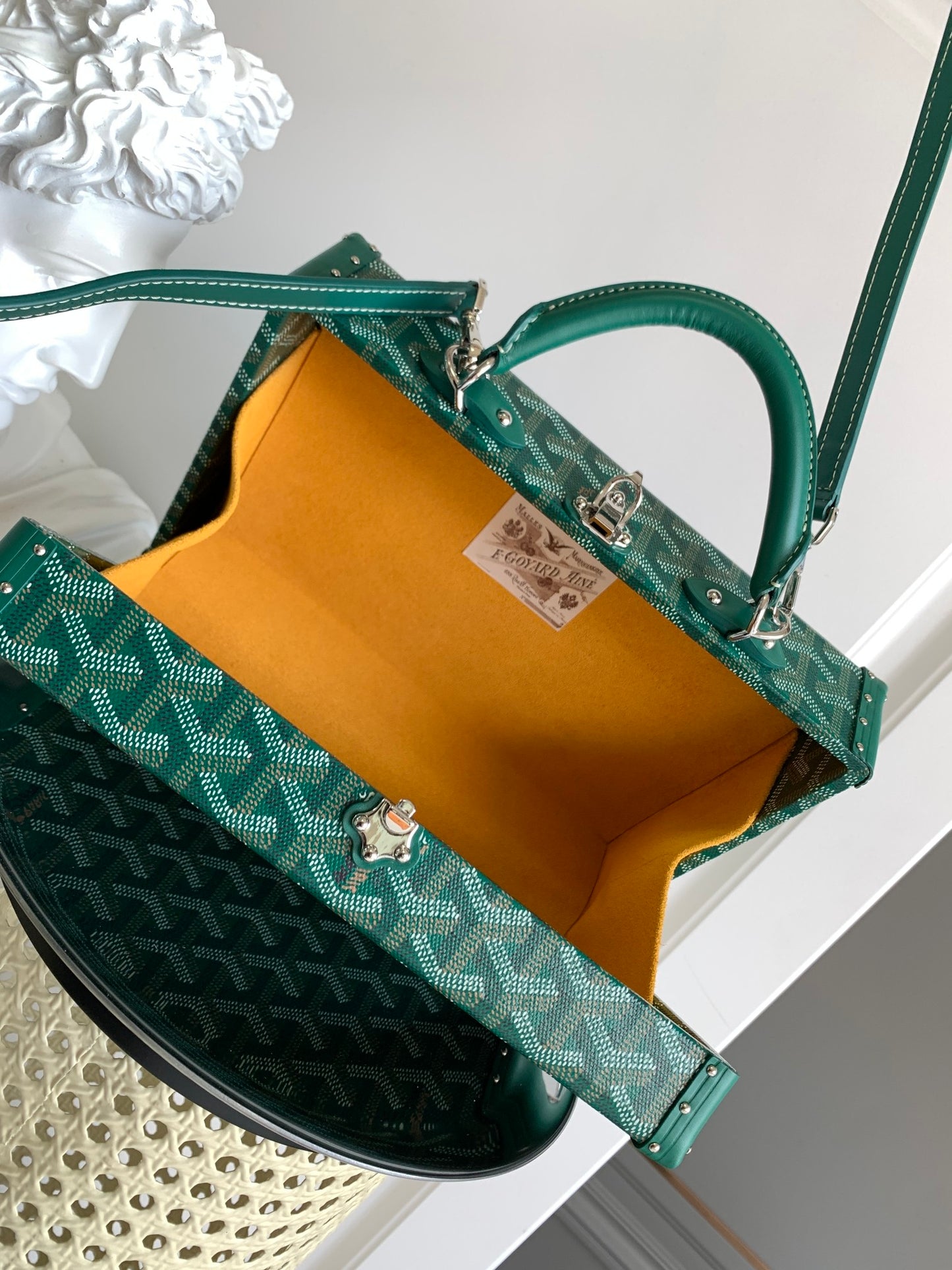 Goyard Grand Hotel Trunk Bag