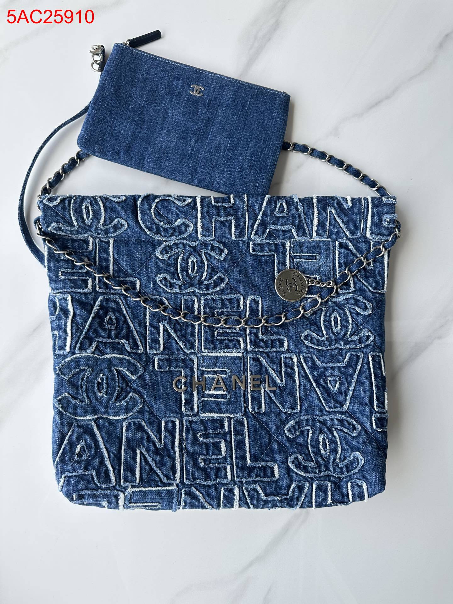 Chanel Denim 22 Small