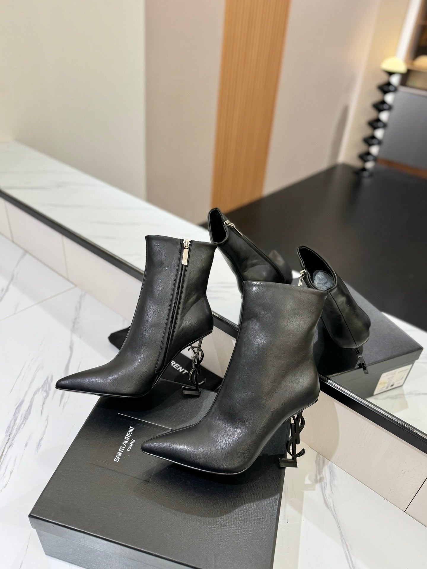 YSL Heels Boots