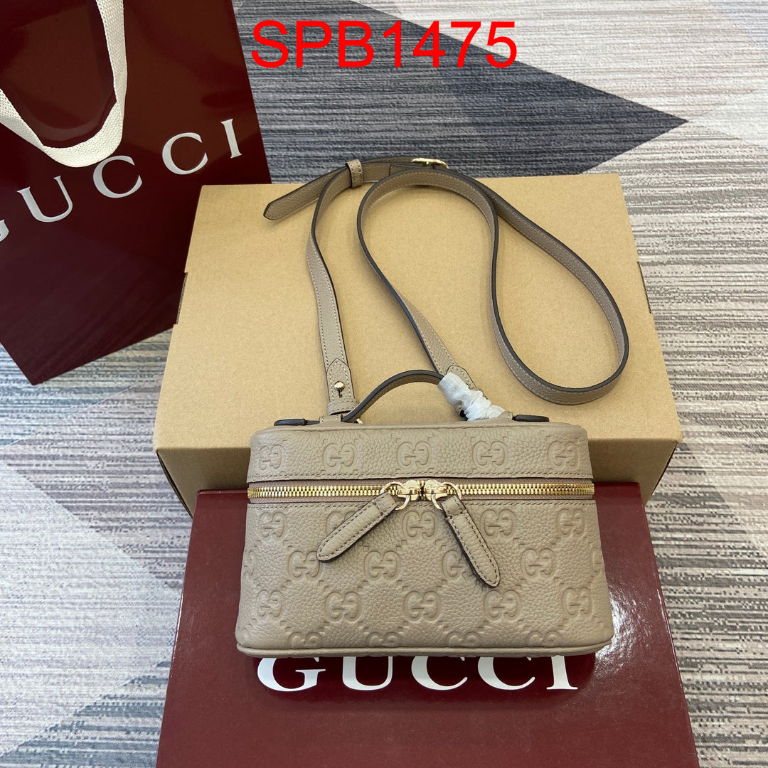 Gucci Emblem Mini Cosmetic bag