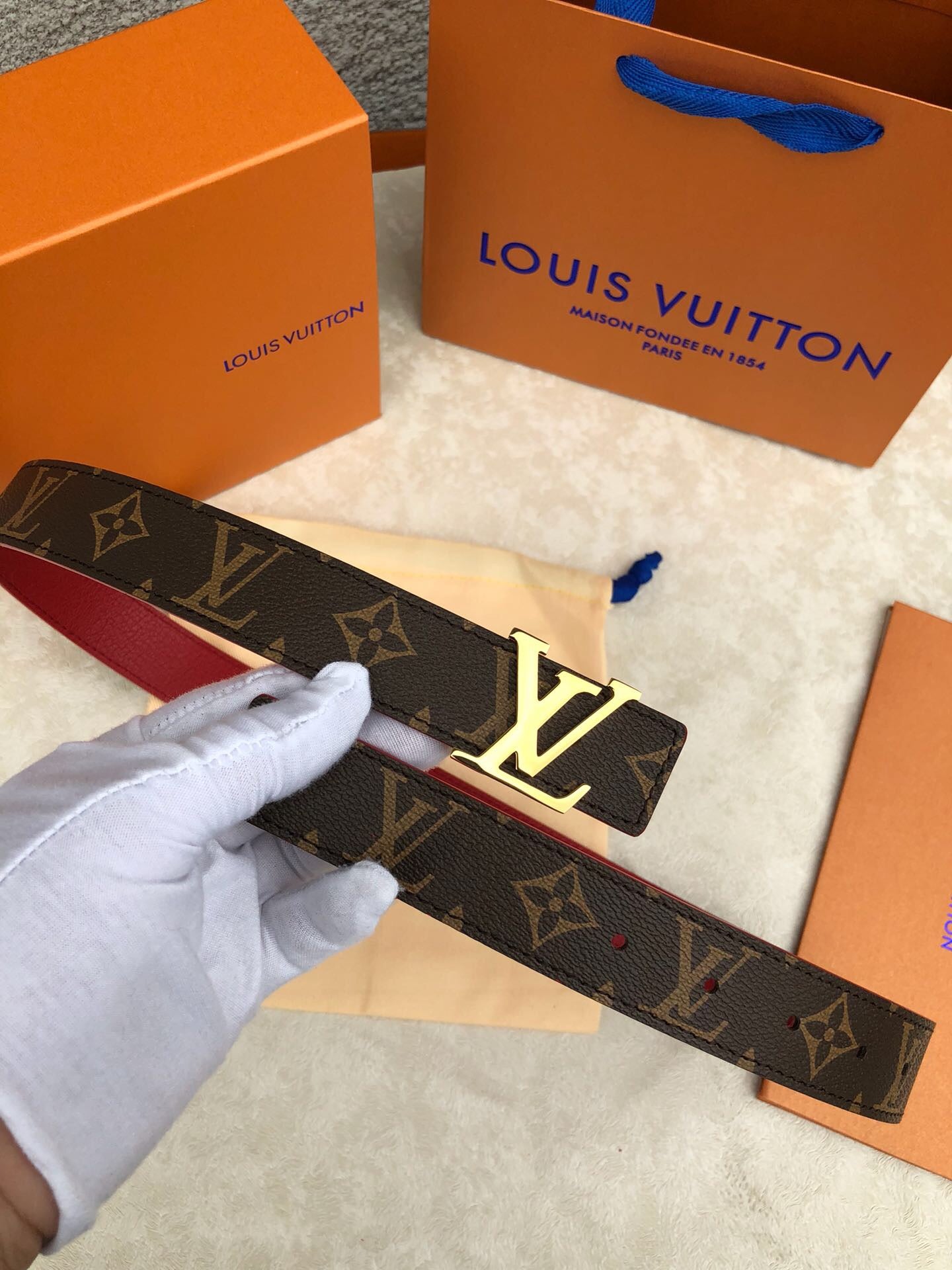 Louis Vuitton Initiales Belts 3.0cm, 4.0cm