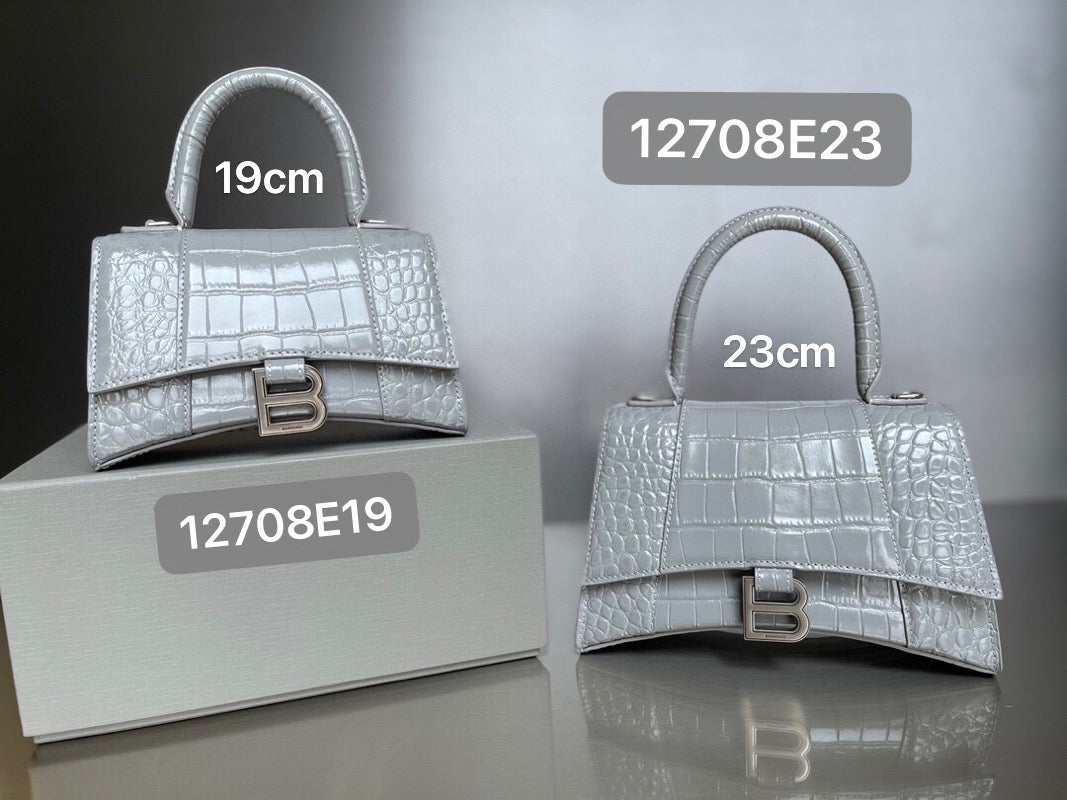 Balenciaga Hourglass 19 and 23 cm