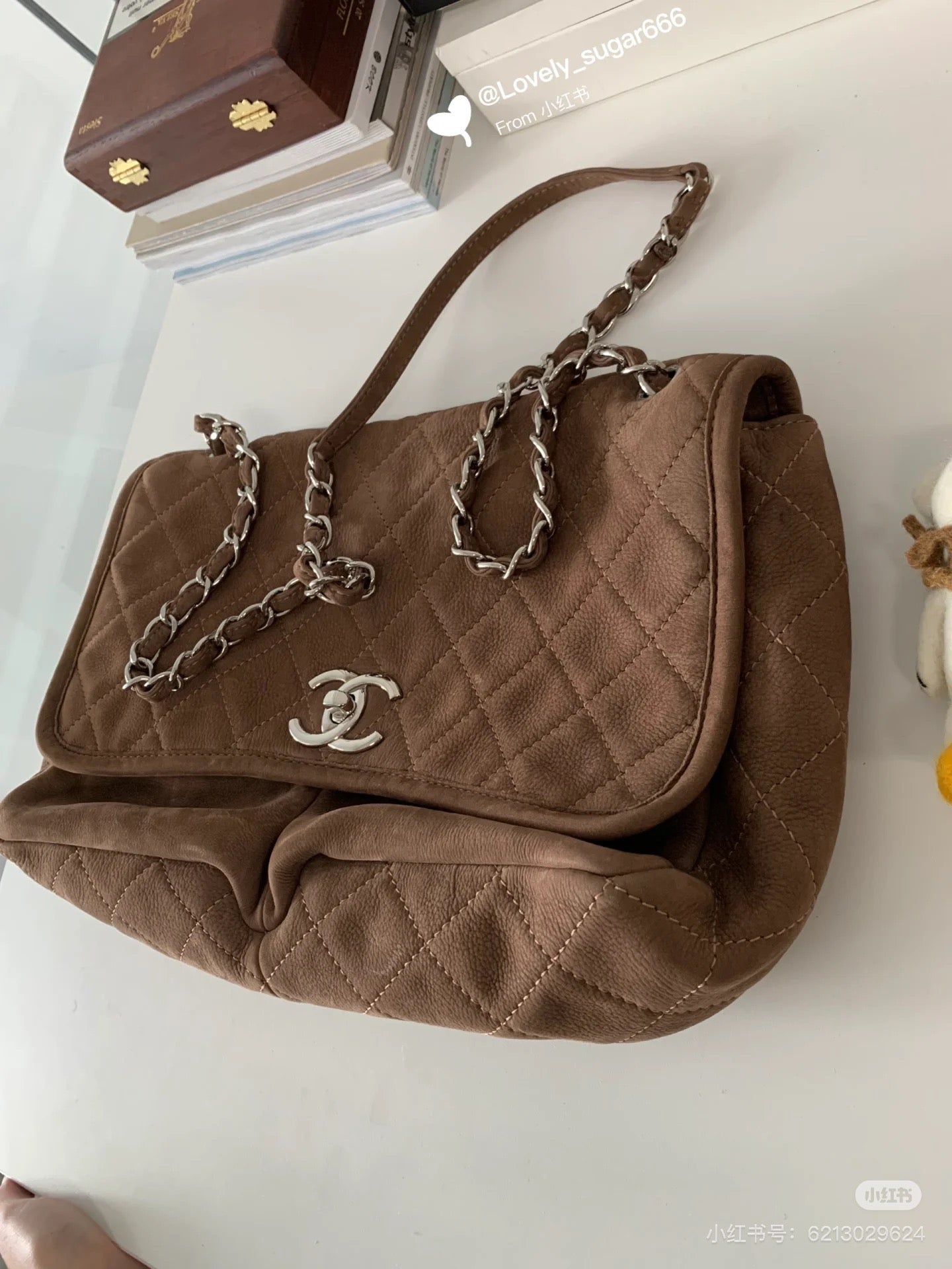 Chanel Nubuck Suede bag