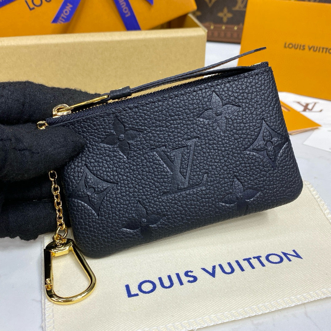 Louis Vuitton Key Pouch empreinte leather