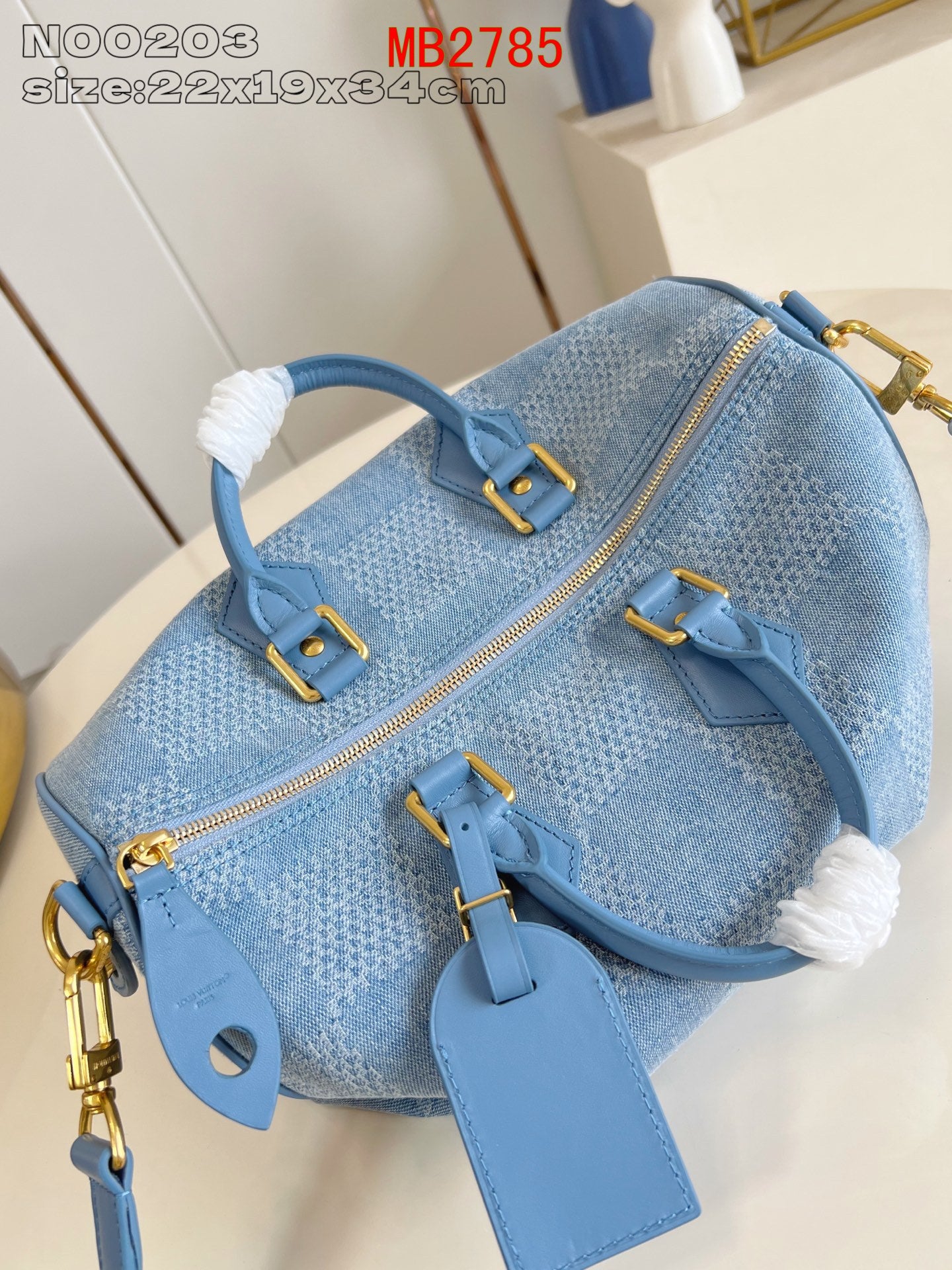 Louis Vuitton Speedy 30 Bandoulière denim