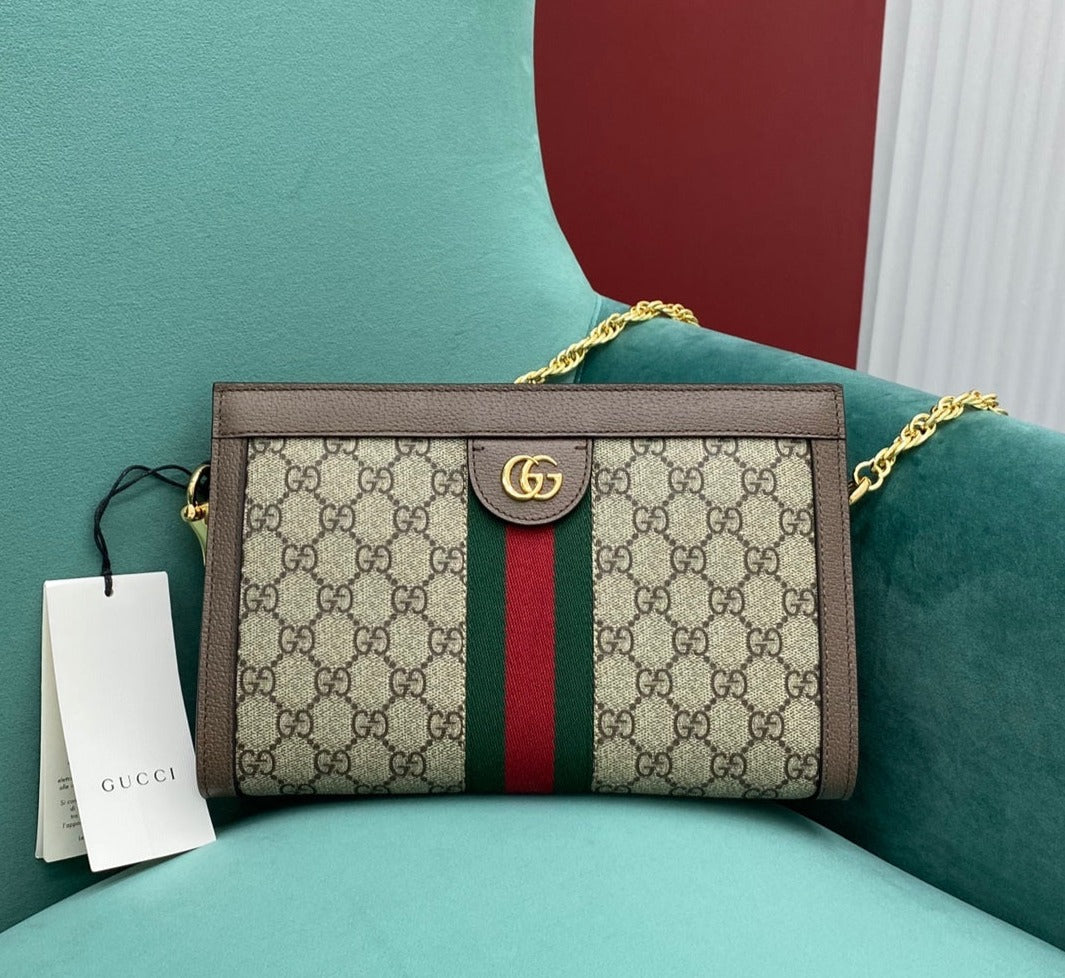 Gucci OPHIDIA GG SMALL SHOULDER BAG